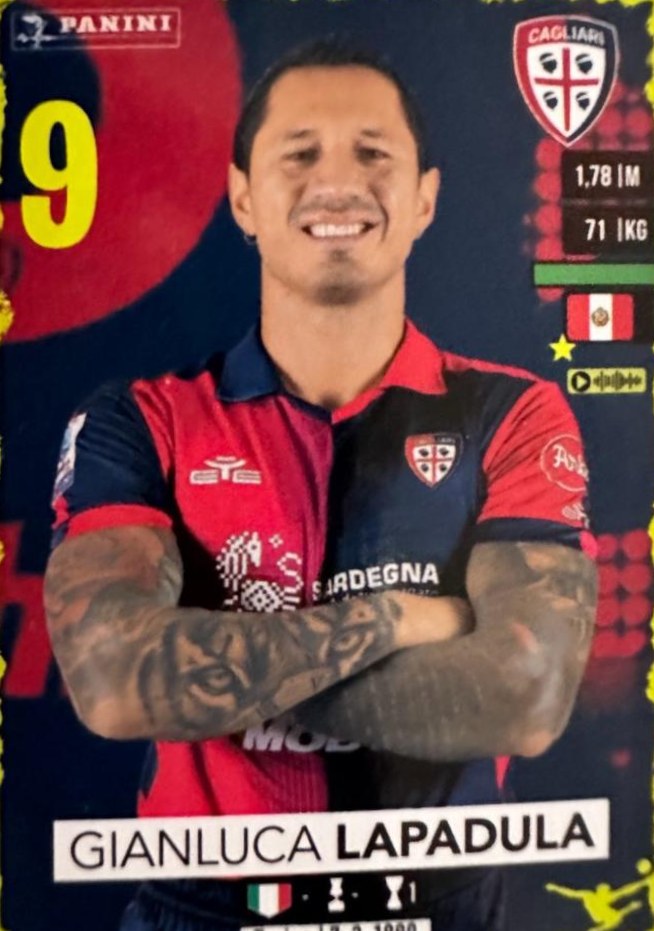 Gianluca Lapadula 2023 Panini Calciatori Stickers