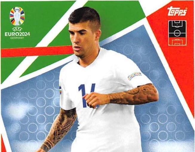Gianluca Mancini 2024 Topps Match Attax UEFA EURO