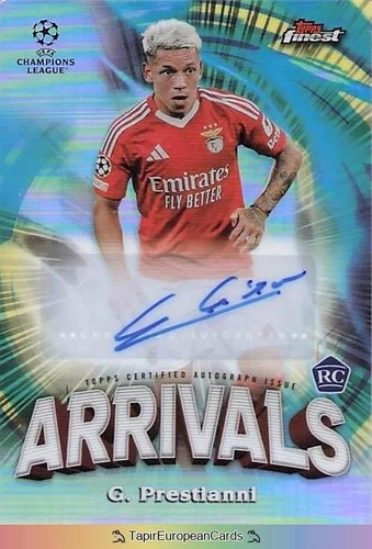 Gianluca Prestianni 2024 Topps Finest