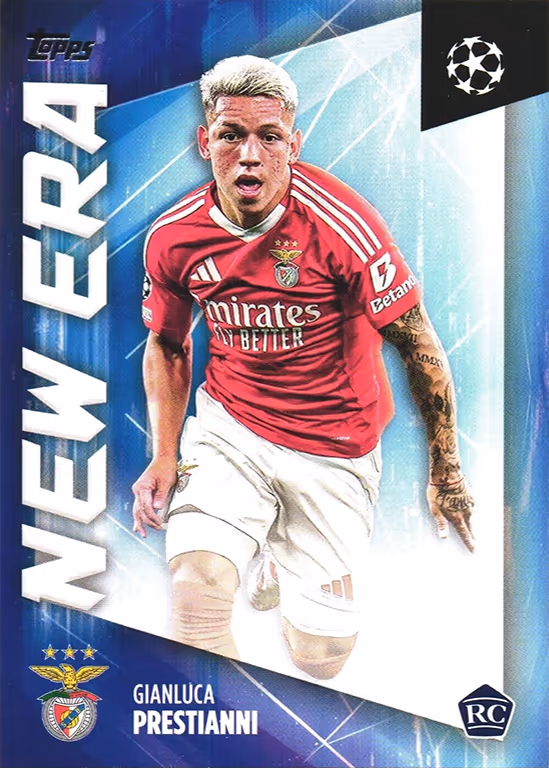 Gianluca Prestianni 2024 Topps Merlin UEFA Club Competitions