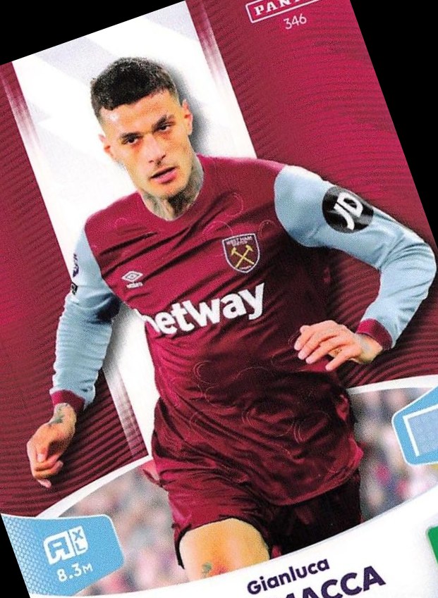 Gianluca Scamacca 2024 Panini Adrenalyn XL Premier League