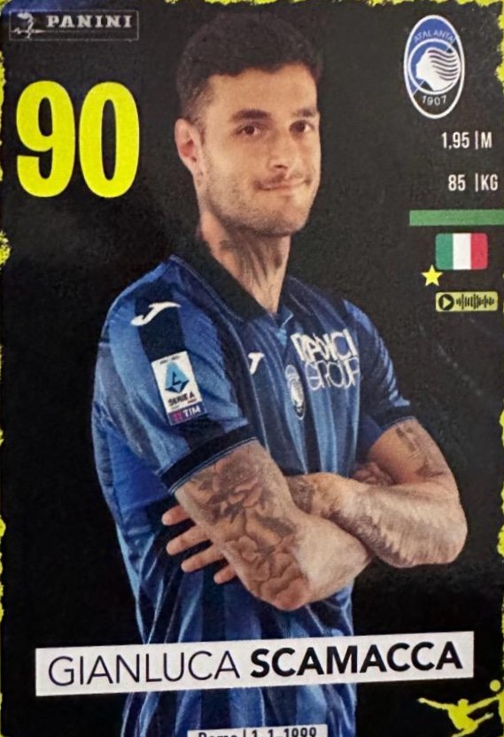 Gianluca Scamacca 2023 Panini Calciatori Stickers
