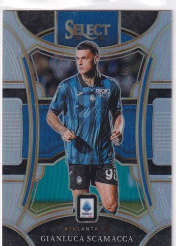 Gianluca Scamacca 2023 Panini Select Serie A Silver Prizm