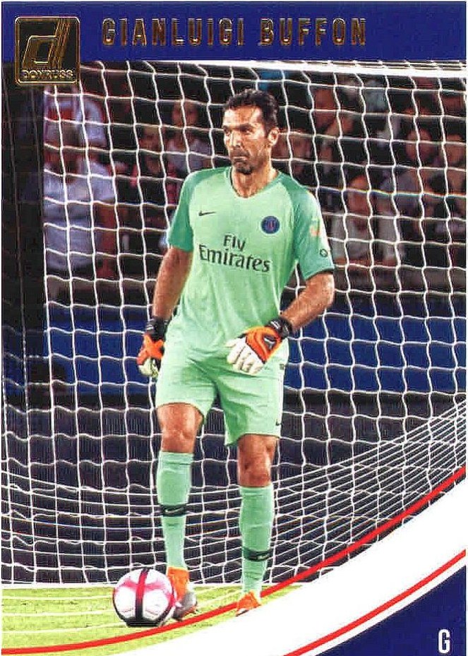 Gianluigi Buffon 2018 Panini Donruss Soccer 58