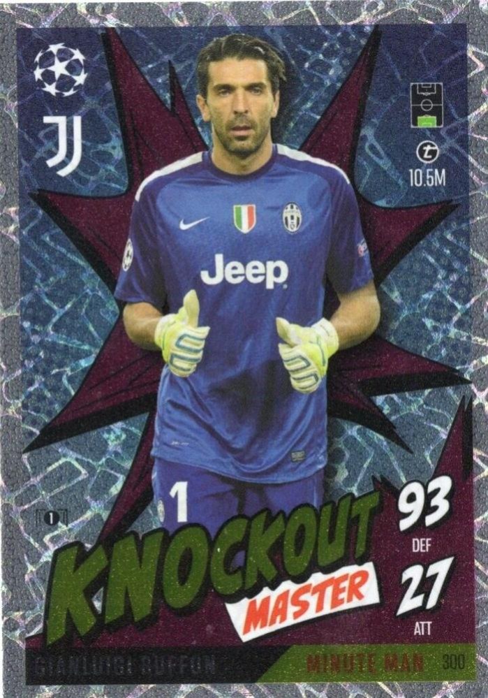 Gianluigi Buffon 2024 Topps Match Attax UEFA Club Competitions Extra