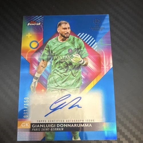 Gianluigi Donnarumma 2023 Topps Finest /150