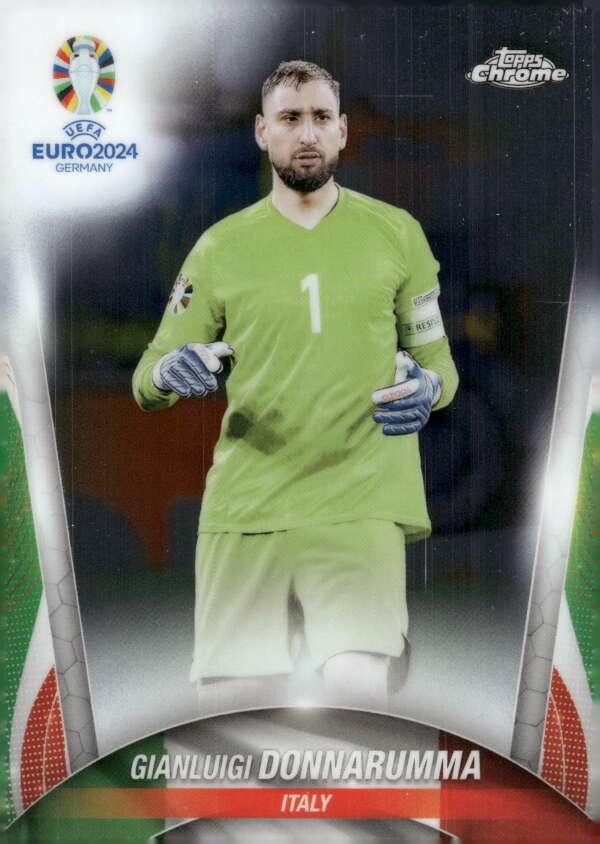 Gianluigi Donnarumma 2024 Topps Chrome UEFA EURO