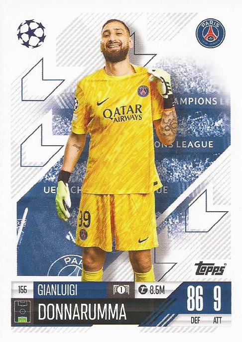 Gianluigi Donnarumma 2024 Topps Match Attax UEFA Club Competitions