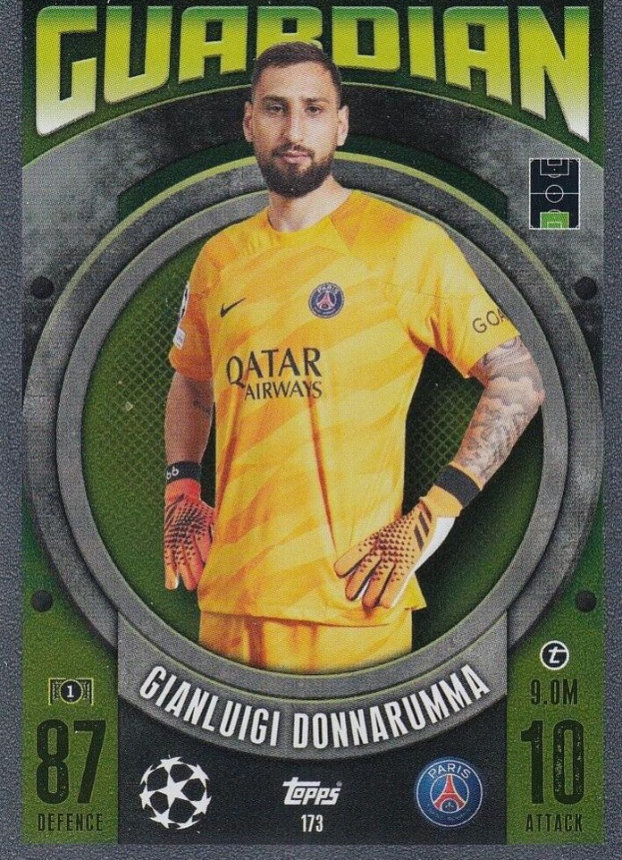 Gianluigi Donnarumma 2023 Topps Match Attax UEFA Club Competitions