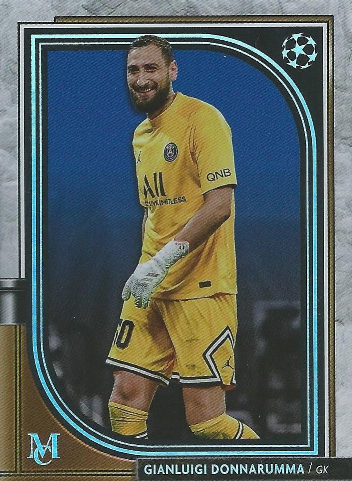 Gianluigi Donnarumma 2021 Topps Museum Collection UEFA Champions League