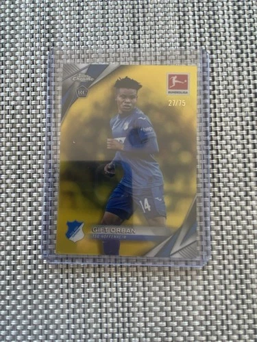 Gift Orban 2024 Topps Chrome Yellow Refractor /75