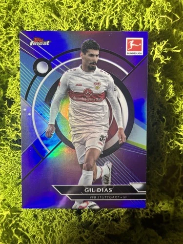 Gil Dias 2022 Topps Bundesliga Finest Purple /250
