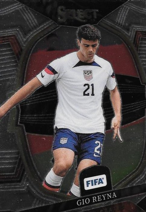 Gio Reyna 2022 Panini Select FIFA