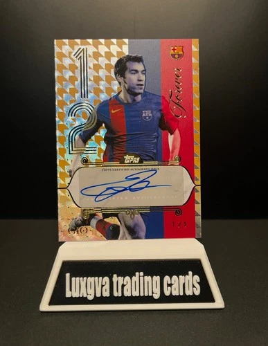 Gio van Bronckhorst 2025 Topps FC Barcelona Forever Superfractor 1/1