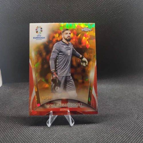 Giorgi Mamardashvili 2024 Topps Chrome Gold /50