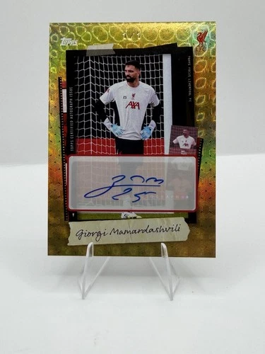 Giorgi Mamardashvili 2025 Topps Focus 1/1