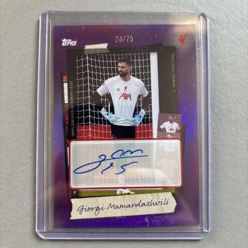 Giorgi Mamardashvili 2025 Topps Focus /75