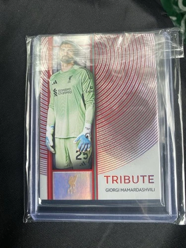 Giorgi Mamardashvili 2025 Futera Liverpool FC 2025 Tribute /15