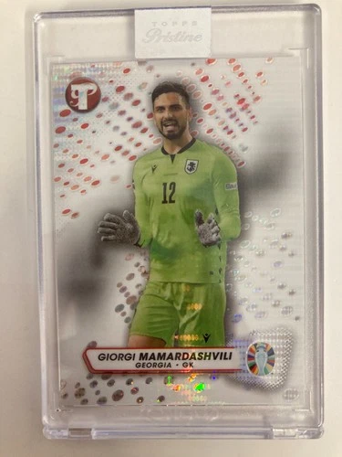 Giorgi Mamardashvili 2024 Topps Pristine Road to Euro 2024