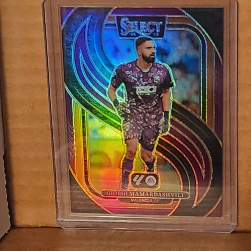 Giorgi Mamardashvili 2024 Panini Select Purple Prizm