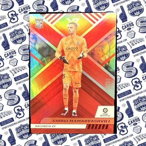 Giorgi Mamardashvili 2022 Panini Soccer Chronicles Red /99
