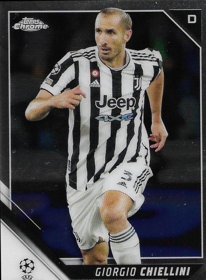 Giorgio Chiellini 2021 Topps Chrome UCC 82
