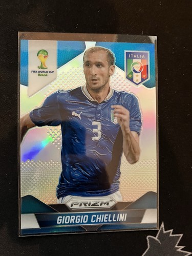 Giorgio Chiellini 2014 Panini Prizm World Cup Silver Refractor