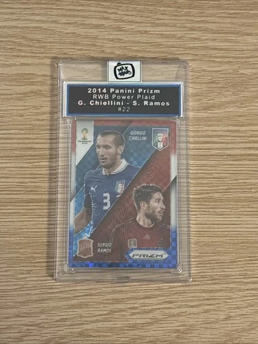 Giorgio Chiellini / Sergio Ramos 2014 Panini Prizm World Cup