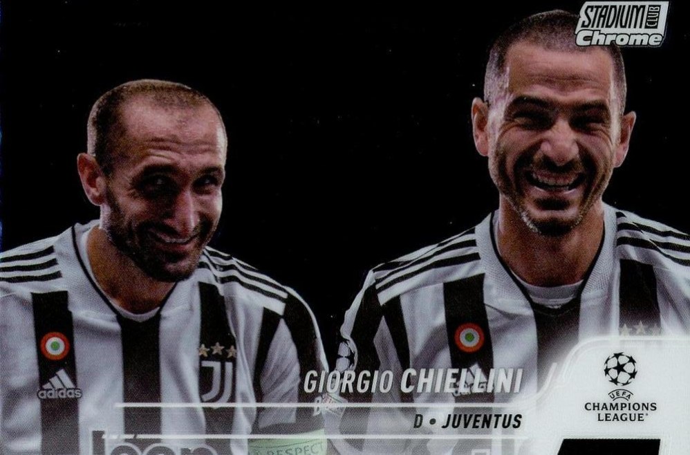 Giorgio Chiellini 2021 Topps Stadium Club Chrome UEFA 3