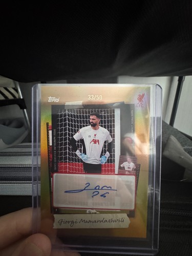 Giorgio Mamardashvili 2026 Topps Focus /50