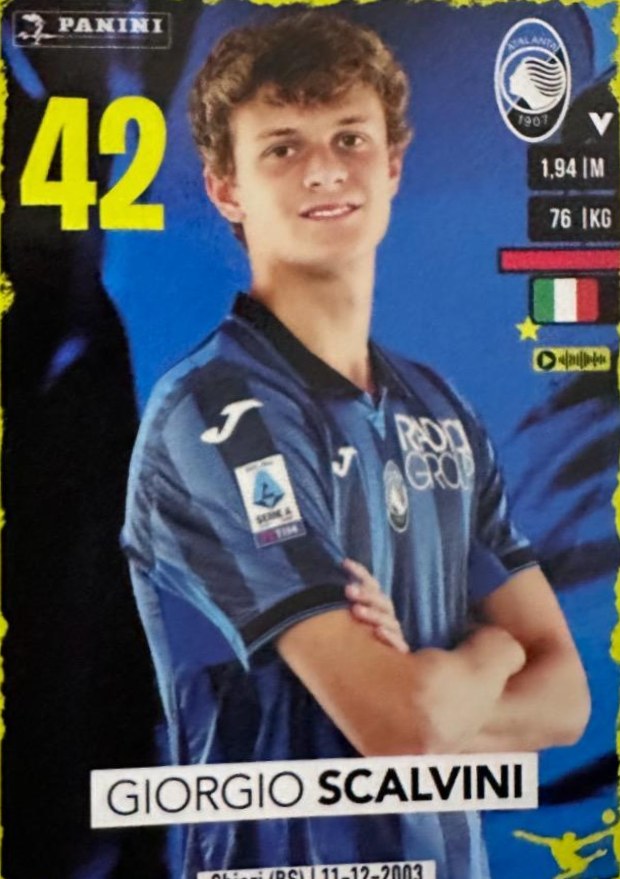 Giorgio Scalvini 2023 Panini Calciatori Stickers