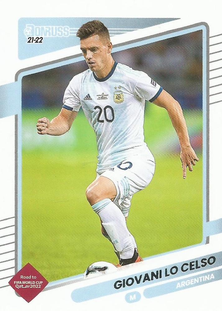 Giovani Lo Celso 2021 Panini Donruss Soccer 33