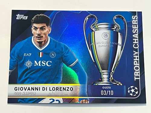 Giovanni Di Lorenzo 2025 Topps Competiciones de Clubes UEFA Negro /10