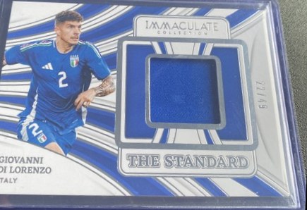 Giovanni Di Lorenzo 2024 Panini Immaculate Collection