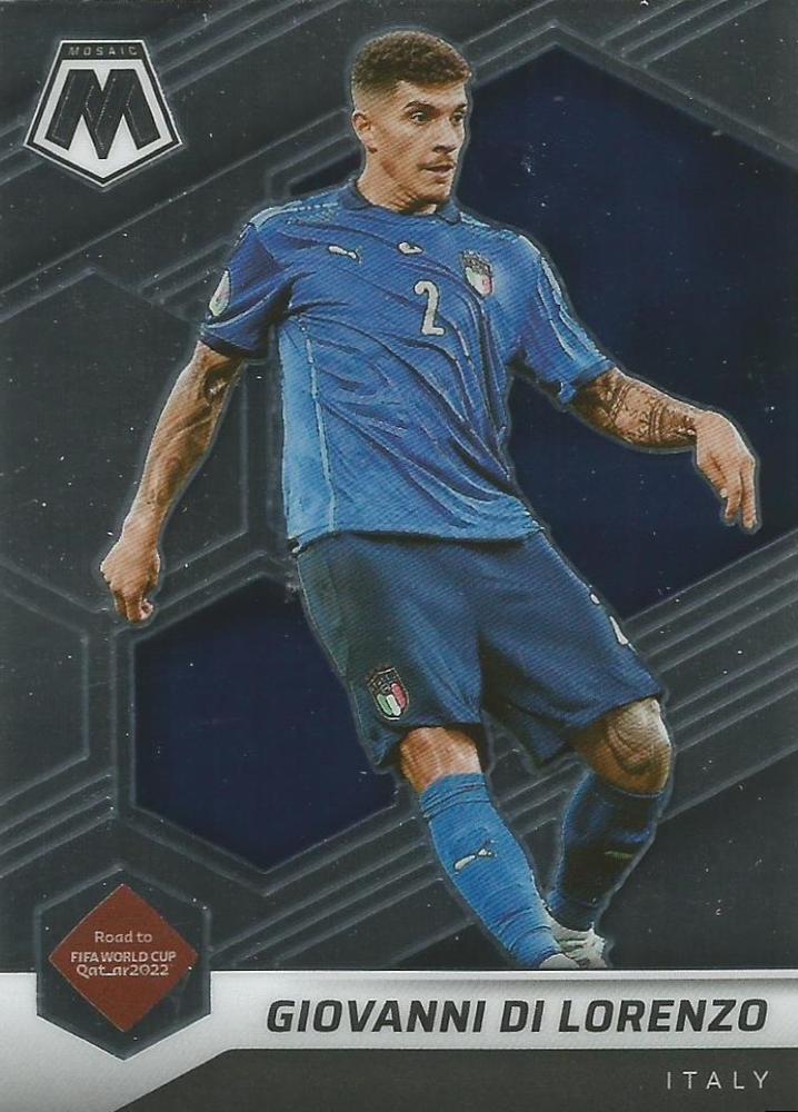 Giovanni Di Lorenzo 2021 Panini Mosaic Road to FIFA World Cup
