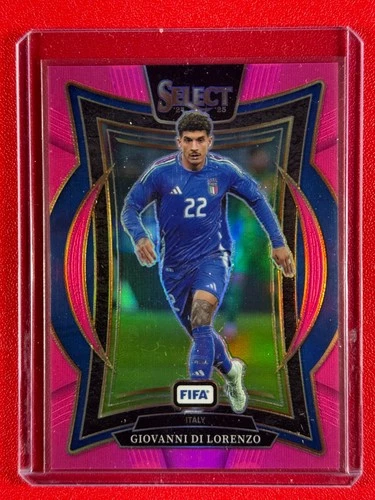 Giovanni Di Lorenzo 2024 Panini Select FIFA Terrace Pink Prizm /59