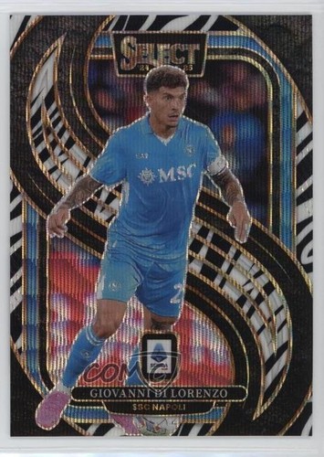 Giovanni Di Lorenzo 2024 Panini Select Serie A Zebra Prizm