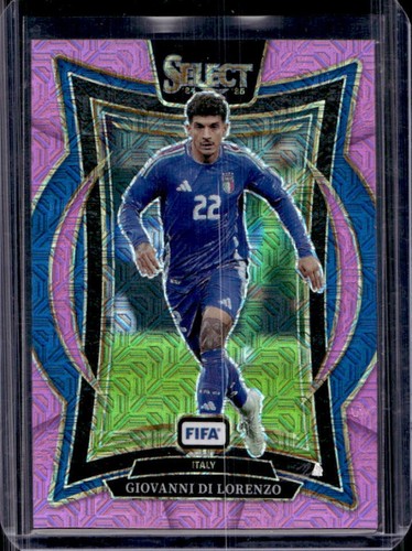 Giovanni Di Lorenzo 2024 Panini Select Terrace Pink Mojo /299