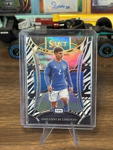 Giovanni Di Lorenzo 2024 Panini Seleziona Fifa Zebra Prizm /25