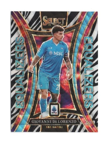 Giovanni Di Lorenzo 2024 Panini Seleziona Serie A Zebra Wave