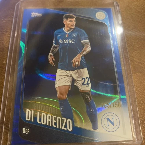 Giovanni Di Lorenzo 2026 Topps UEFA Champions Blue /150