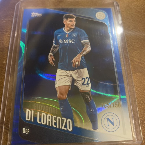 Giovanni Di Lorenzo 2022 Topps UEFA Champions Blue /150