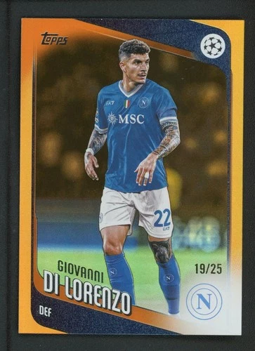 Giovanni Di Lorenzo 2026 Topps UEFA Champions League 19/25