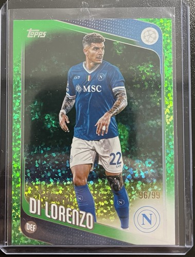 Giovanni Di Lorenzo 2025 Topps UEFA Club Competitions Green /99