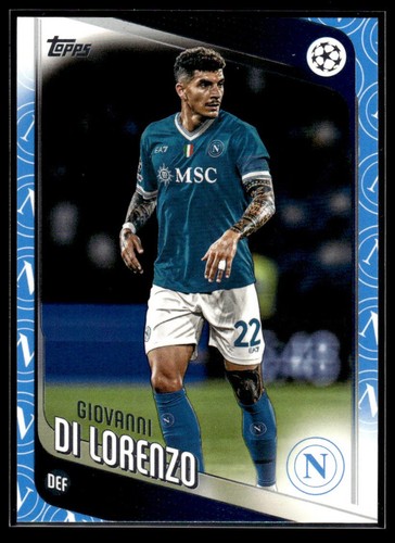 Giovanni Di Lorenzo 2026 Topps UEFA Competitions