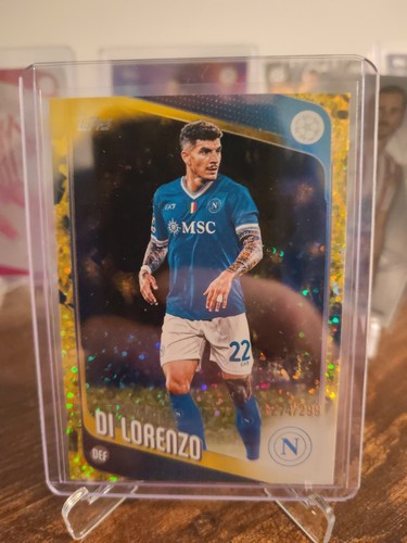 Giovanni Di Lorenzo 2025 Topps UEFA Gold /299