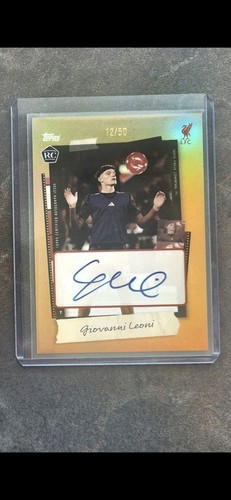 Giovanni Leoni 2025 Panini Liverpool Focus /50