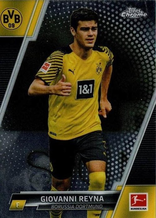 Giovanni Reyna 2021 Topps Chrome Bundesliga 29