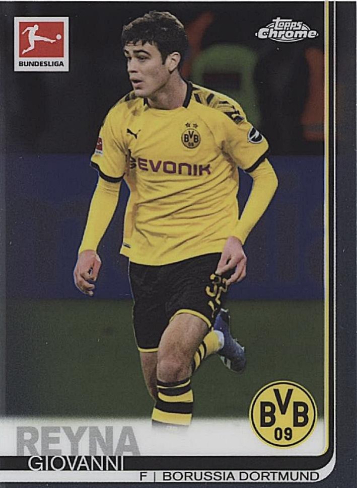 Giovanni Reyna 2019 Topps Chrome Bundesliga 37