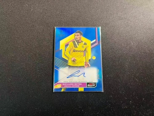 Giovanni Reyna 2022 Topps Finest Blue /150